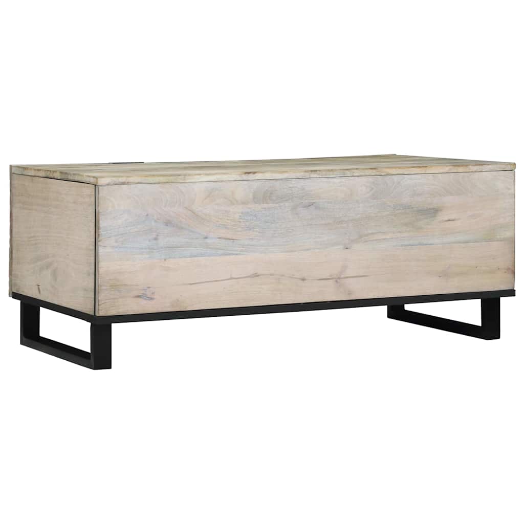 Table basse Blanc, Noir 100 x 54 x 40 cm - XIOS