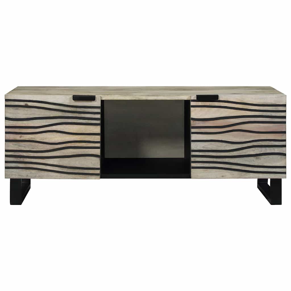 Table basse Blanc, Noir 100 x 54 x 40 cm - XIOS