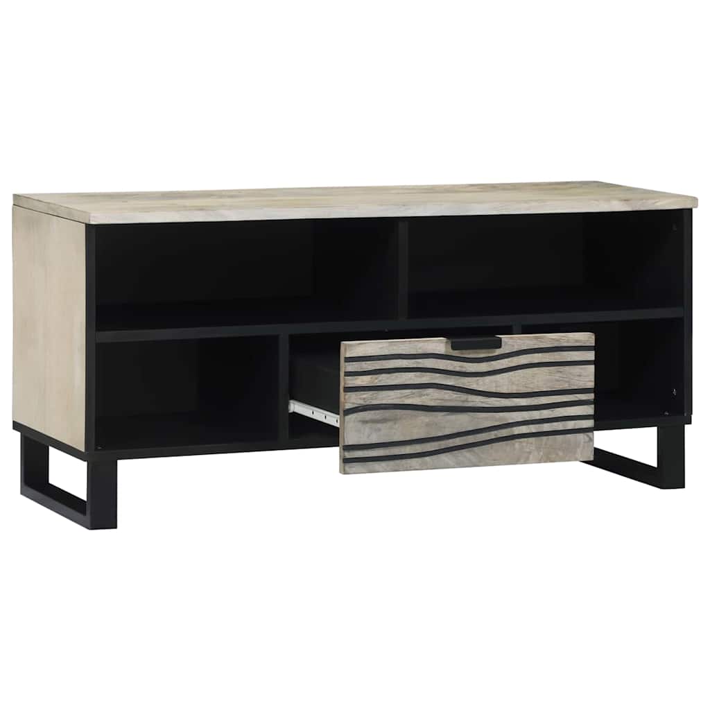 Unites TV avec tiroir Blanc 105 x 33 x 46 cm Bois d'ingénierie - XIOS