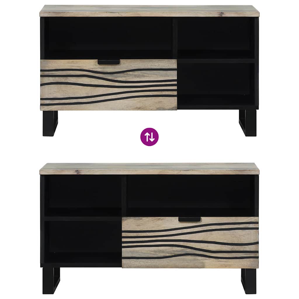 Unites TV avec tiroir Blanc 80 x 33 x 46 cm Bois d'ingénierie - XIOS