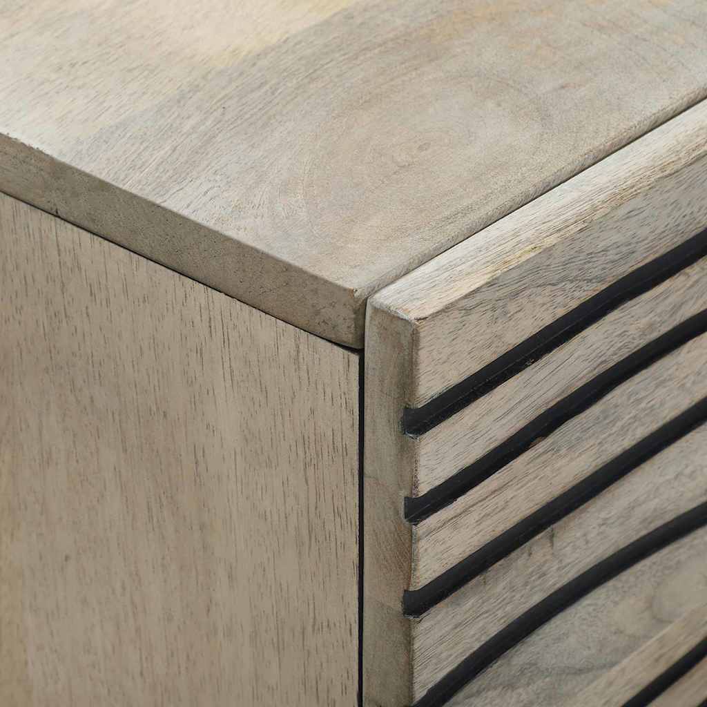 Meubles et étagères de rangement pour médias Blanc et Noir - XIOS