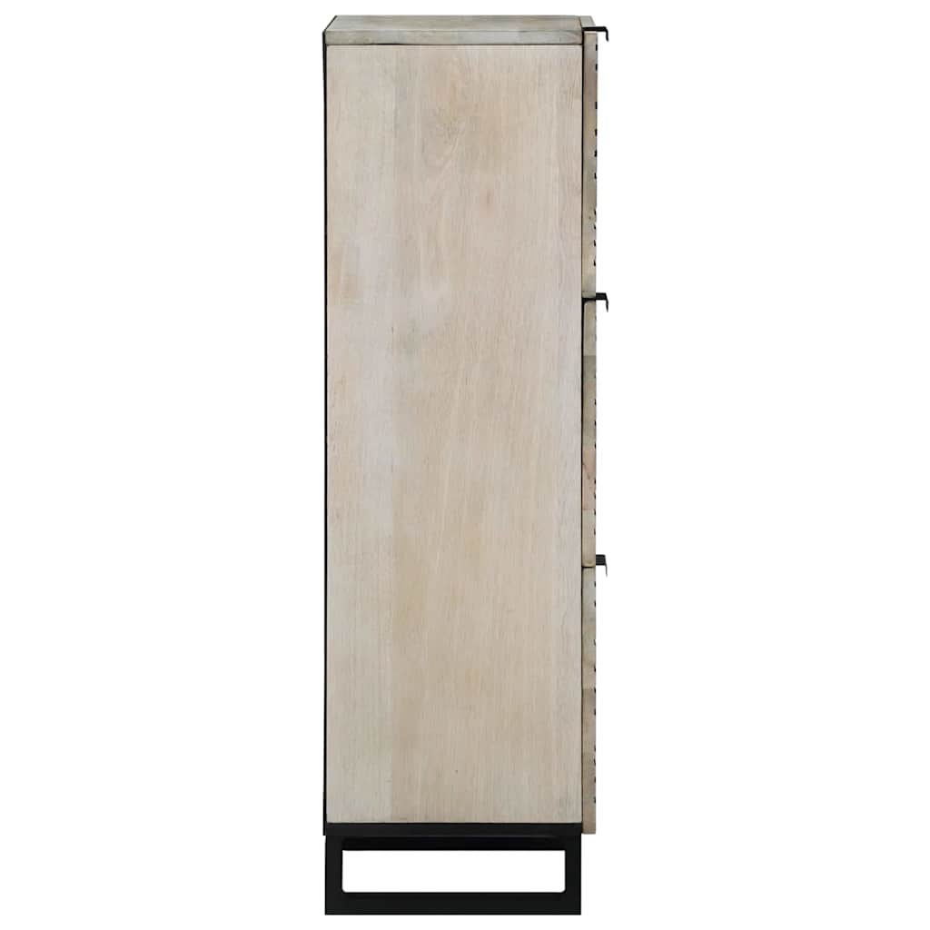 Meubles et étagères de rangement pour médias Blanc et Noir - XIOS