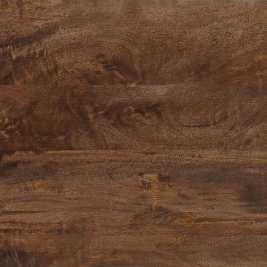 Table basse Marron et Noir 80 x 50 x 40 cm Bois d'acacia massif - XIOS