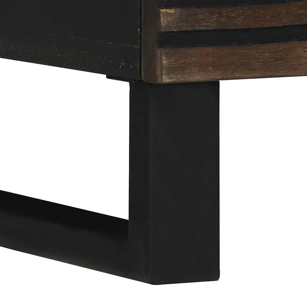 Cabinet de chevet avec tiroir 2 pcs Noyer 40 x 33 x 46 cm - XIOS