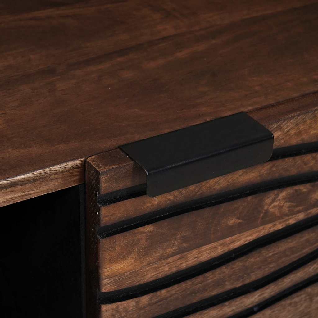 Table basse Marron et Noir 100 x 54 x 40 cm - XIOS