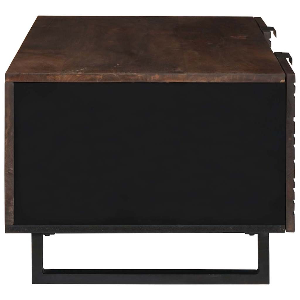 Table basse Marron et Noir 100 x 54 x 40 cm - XIOS