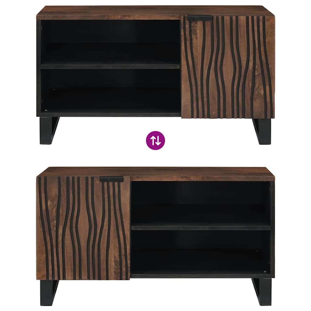 Unites TV Noyer 80 x 33 x 46 cm Bois d'ingénierie - XIOS