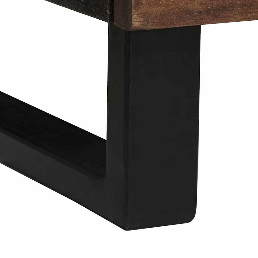 Buffet Marron 40 x 33 x 75 cm bois de manguier massif - XIOS