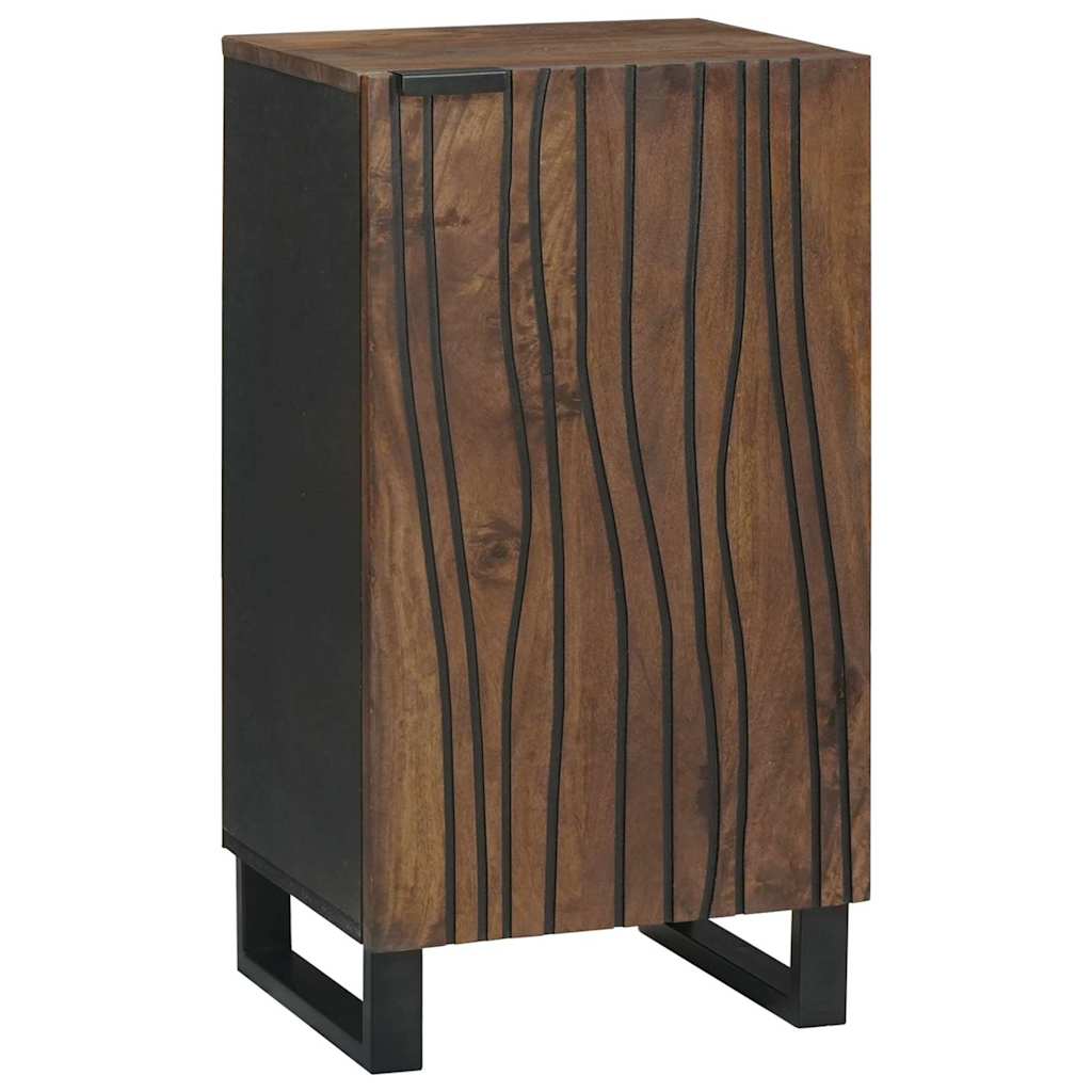 Buffet Marron 40 x 33 x 75 cm bois de manguier massif - XIOS