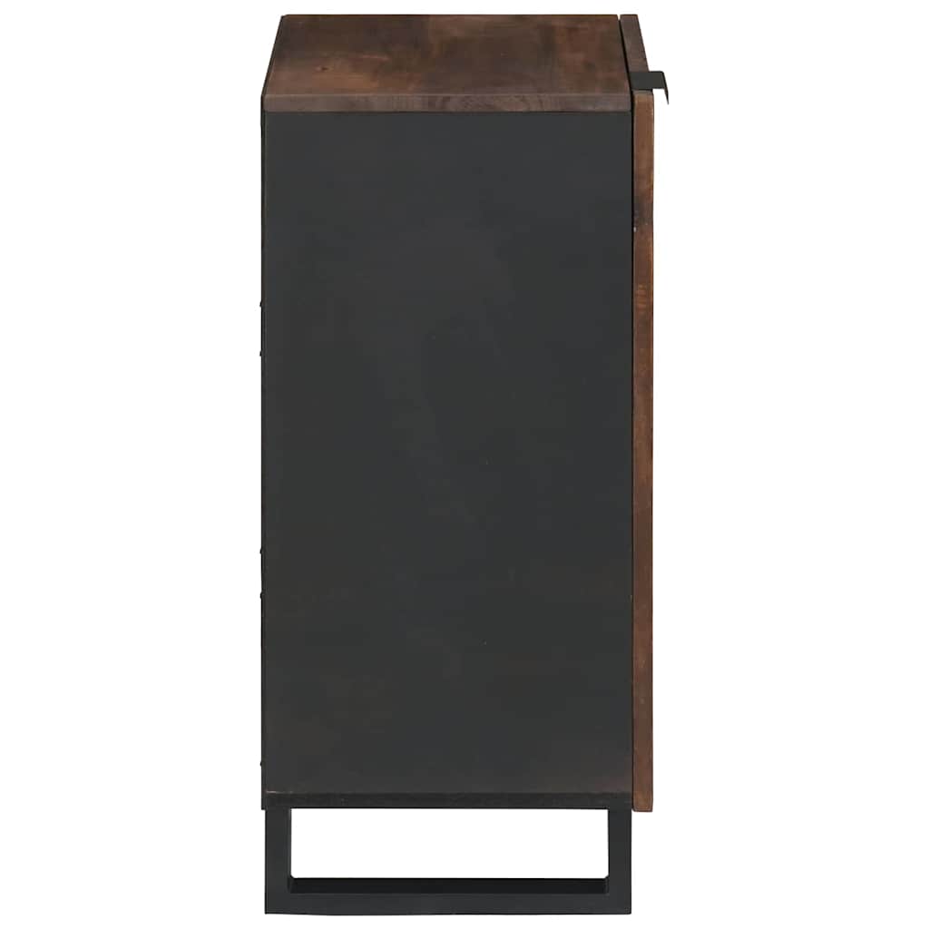 Buffet Marron 40 x 33 x 75 cm bois de manguier massif - XIOS
