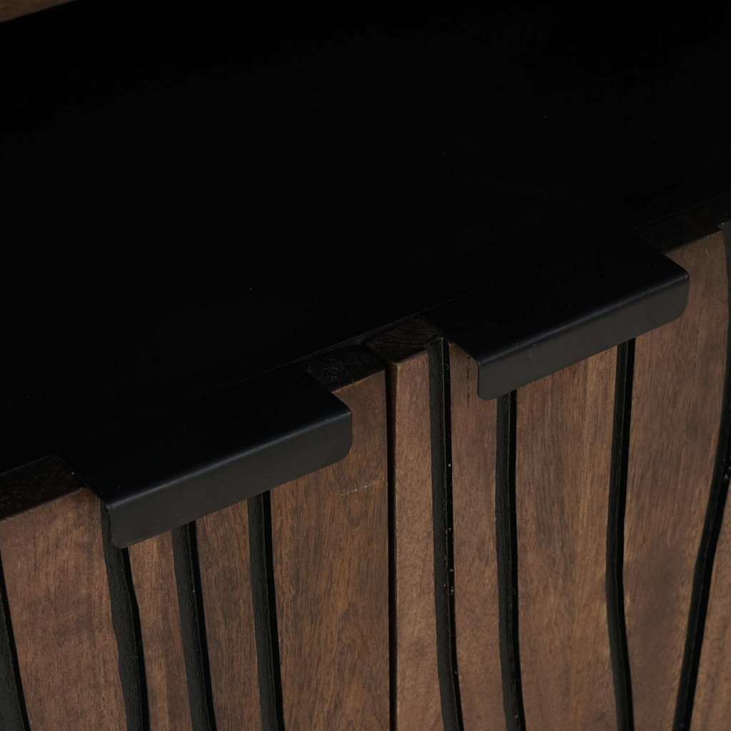 Buffet Marron 60 x 33 x 75 cm bois de manguier massif - XIOS