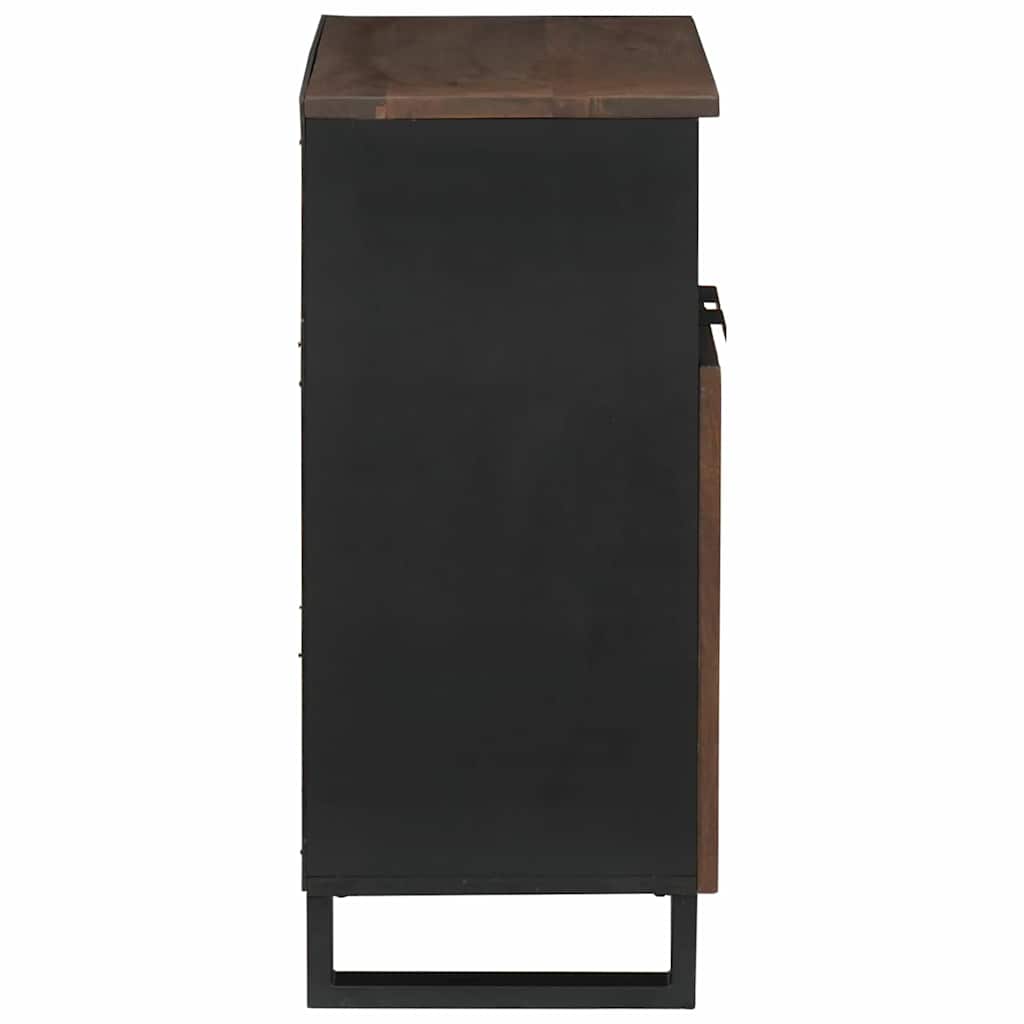 Buffet Marron 60 x 33 x 75 cm bois de manguier massif - XIOS