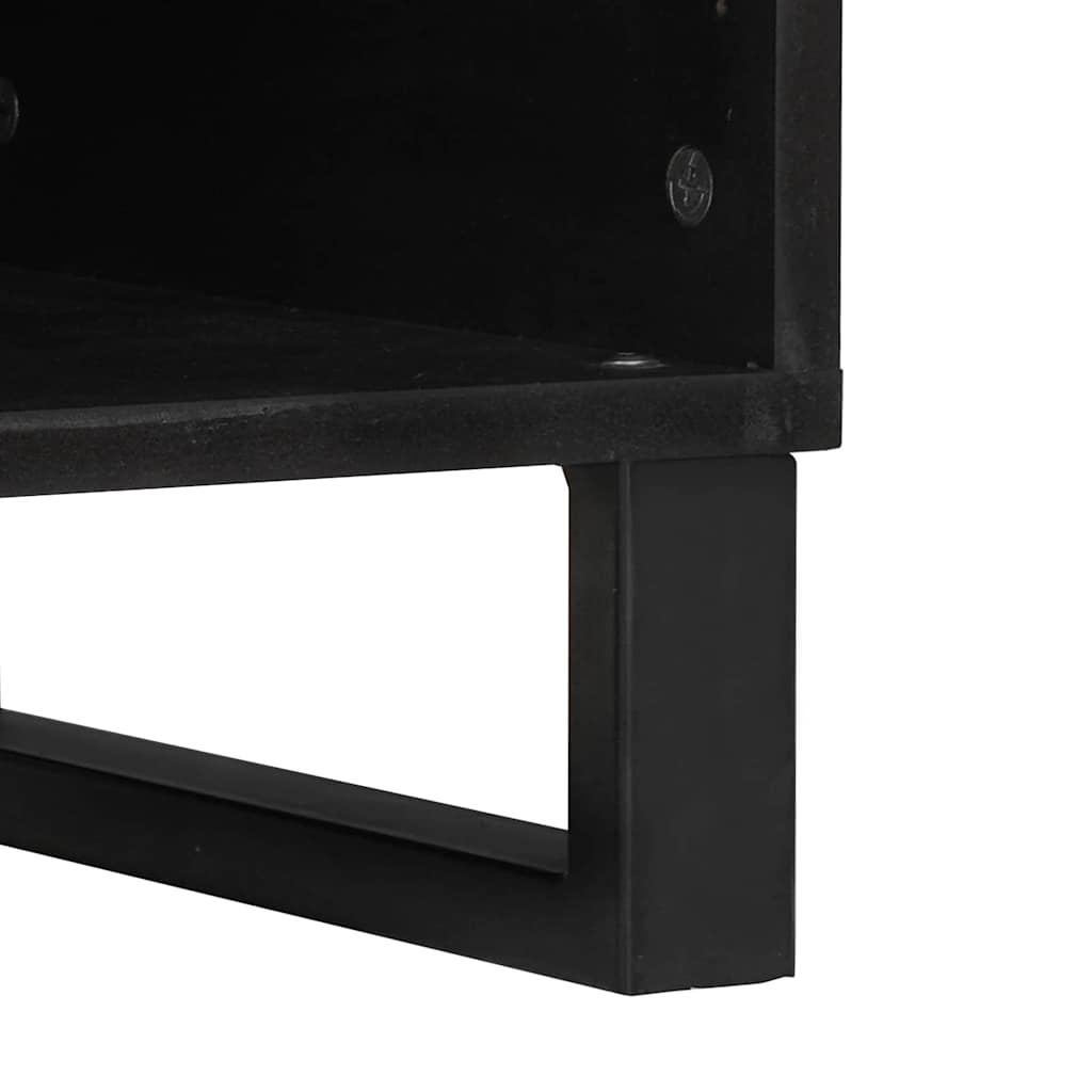 Buffet Marron 80 x 33 x 75 cm bois de manguier massif - XIOS