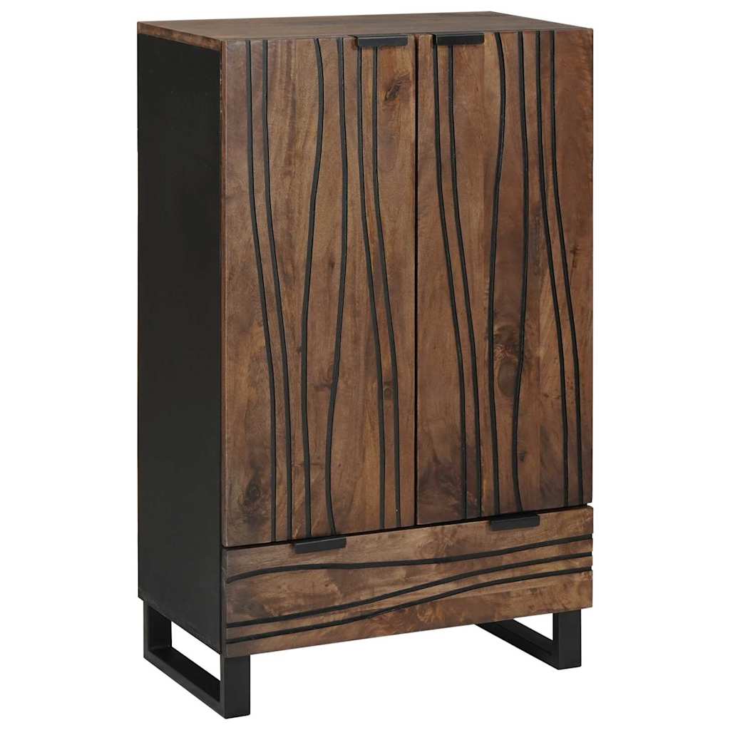 Buffet Marron 60 x 33 x 100 cm bois de manguier massif - XIOS