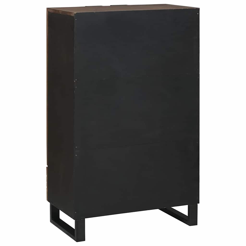 Buffet Marron 60 x 33 x 100 cm bois de manguier massif - XIOS