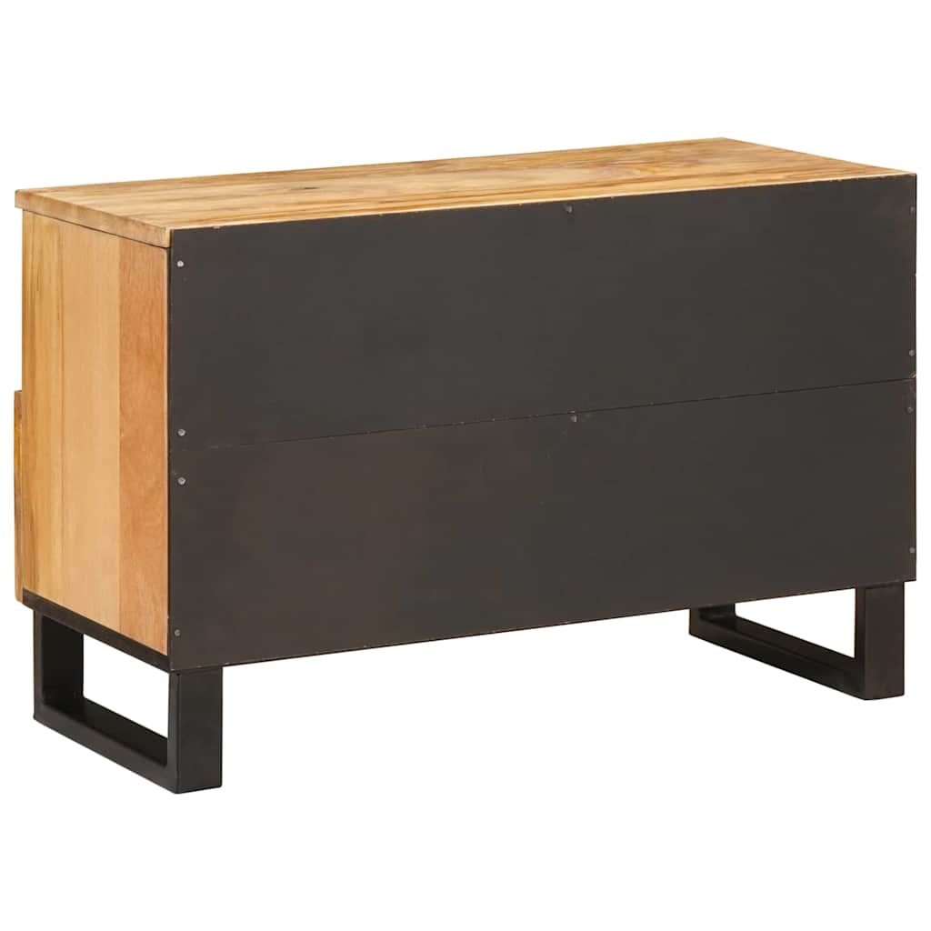 Meuble TV Marron 70 x 33 x 46 cm Bois de mangue massif - XIOS