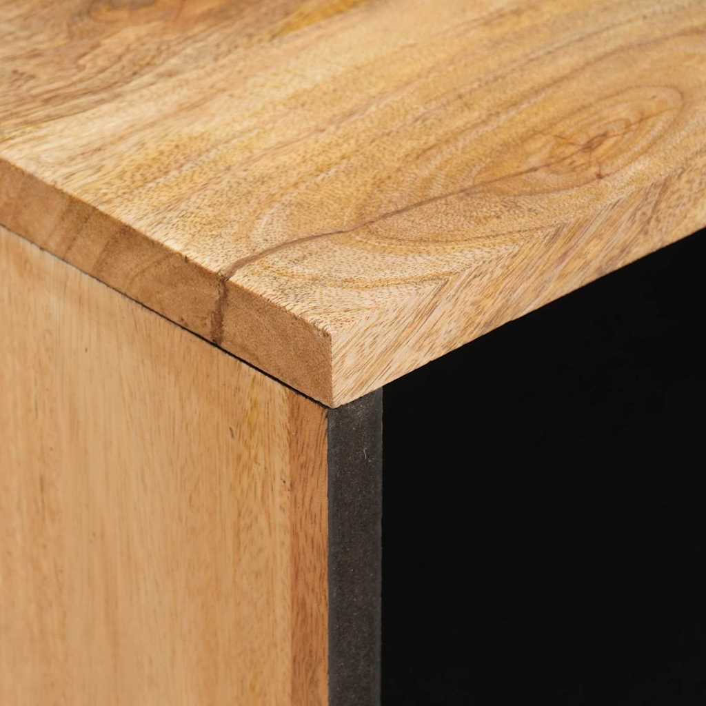Cabinet de chevet Naturel 50 x 33 x 62 cm Bois de mangue massif