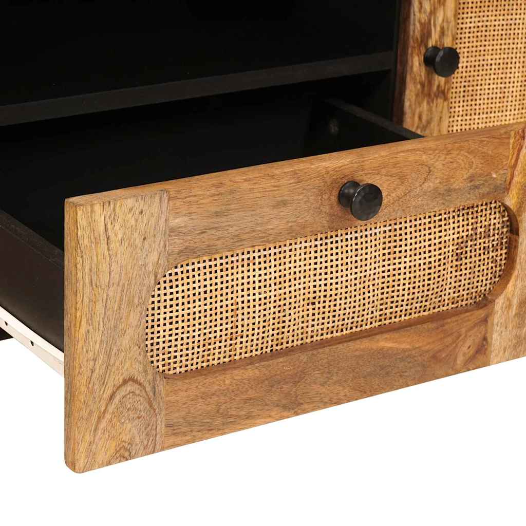 Meuble TV Marron 105 x 33 x 46 cm Bois de mangue massif - XIOS