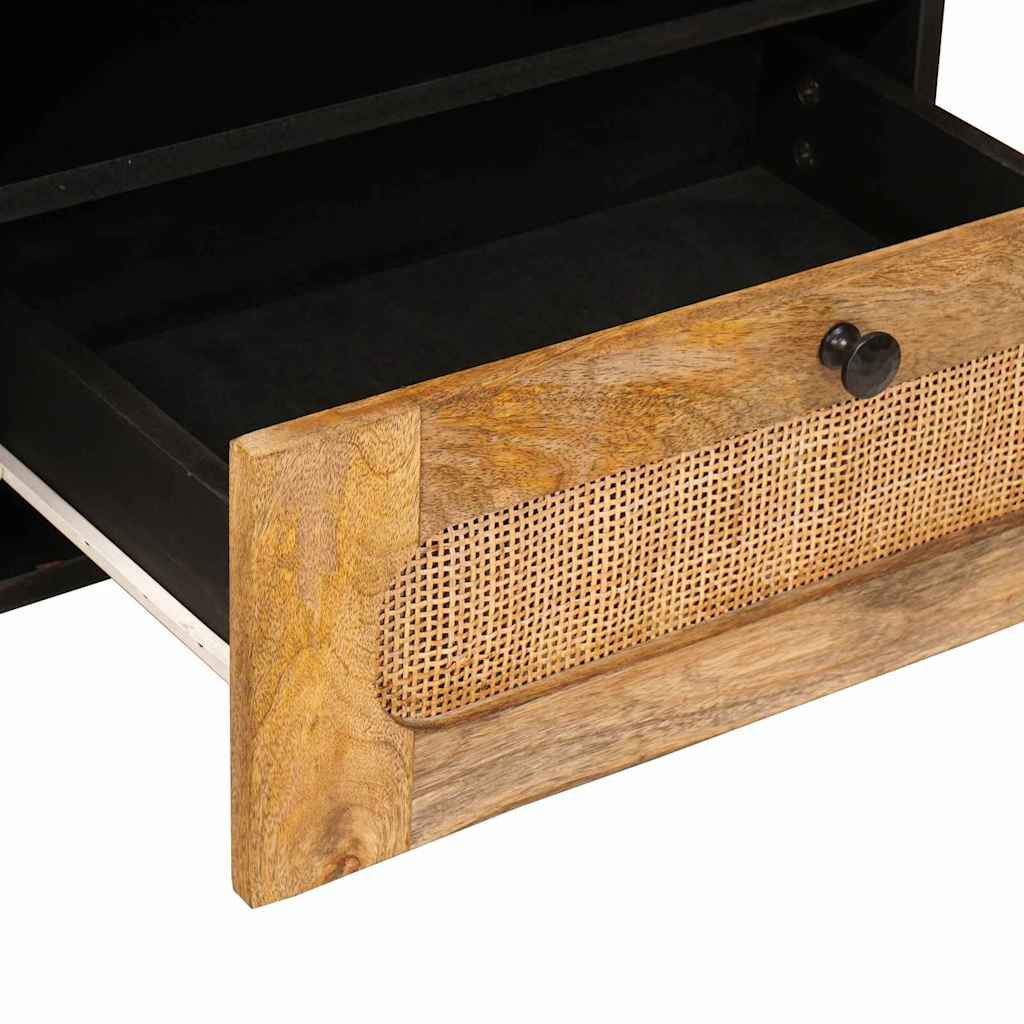Meuble TV Marron 80 x 33 x 46 cm Bois de mangue massif - XIOS