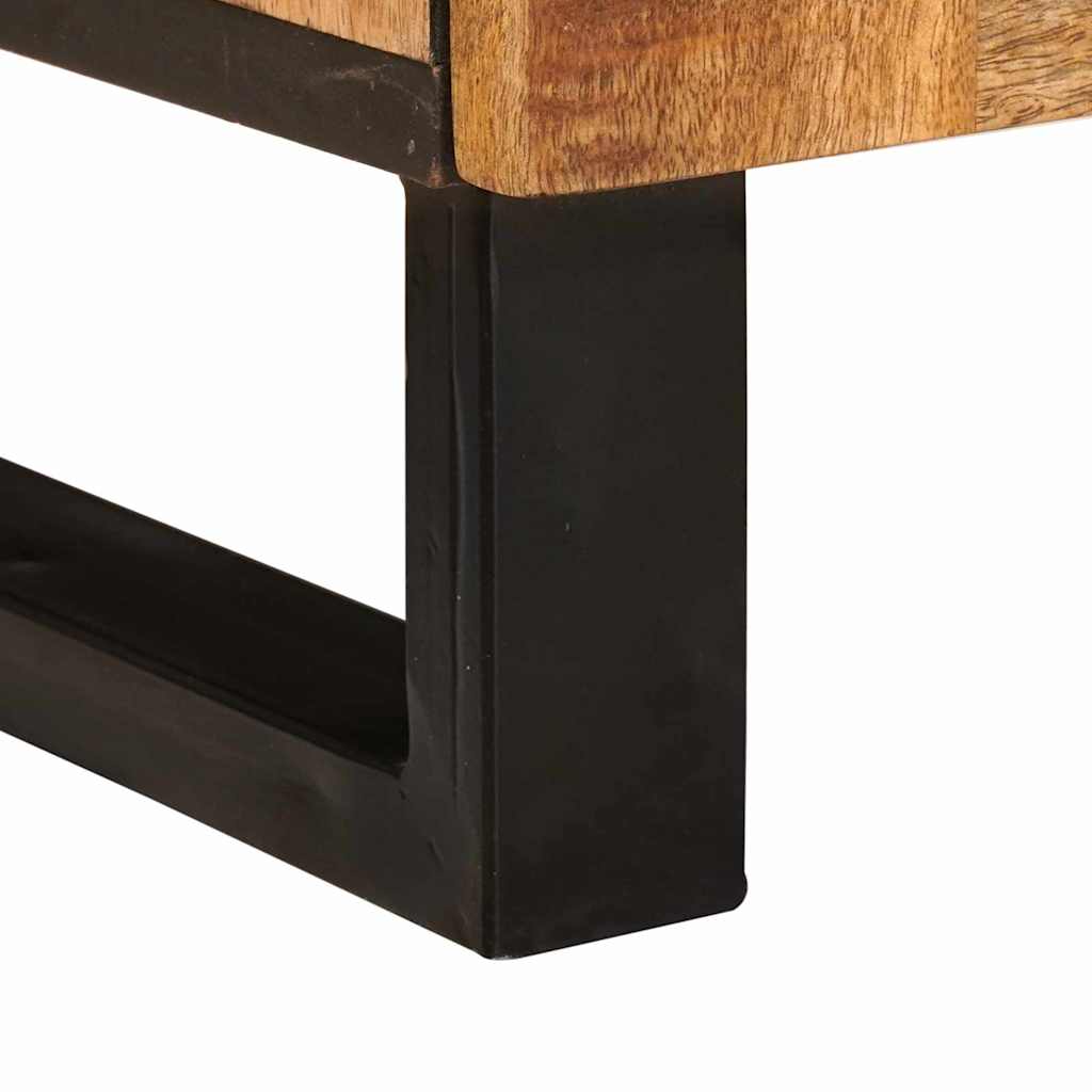 Meuble TV Marron 100 x 33 x 46 cm Bois de mangue massif - XIOS