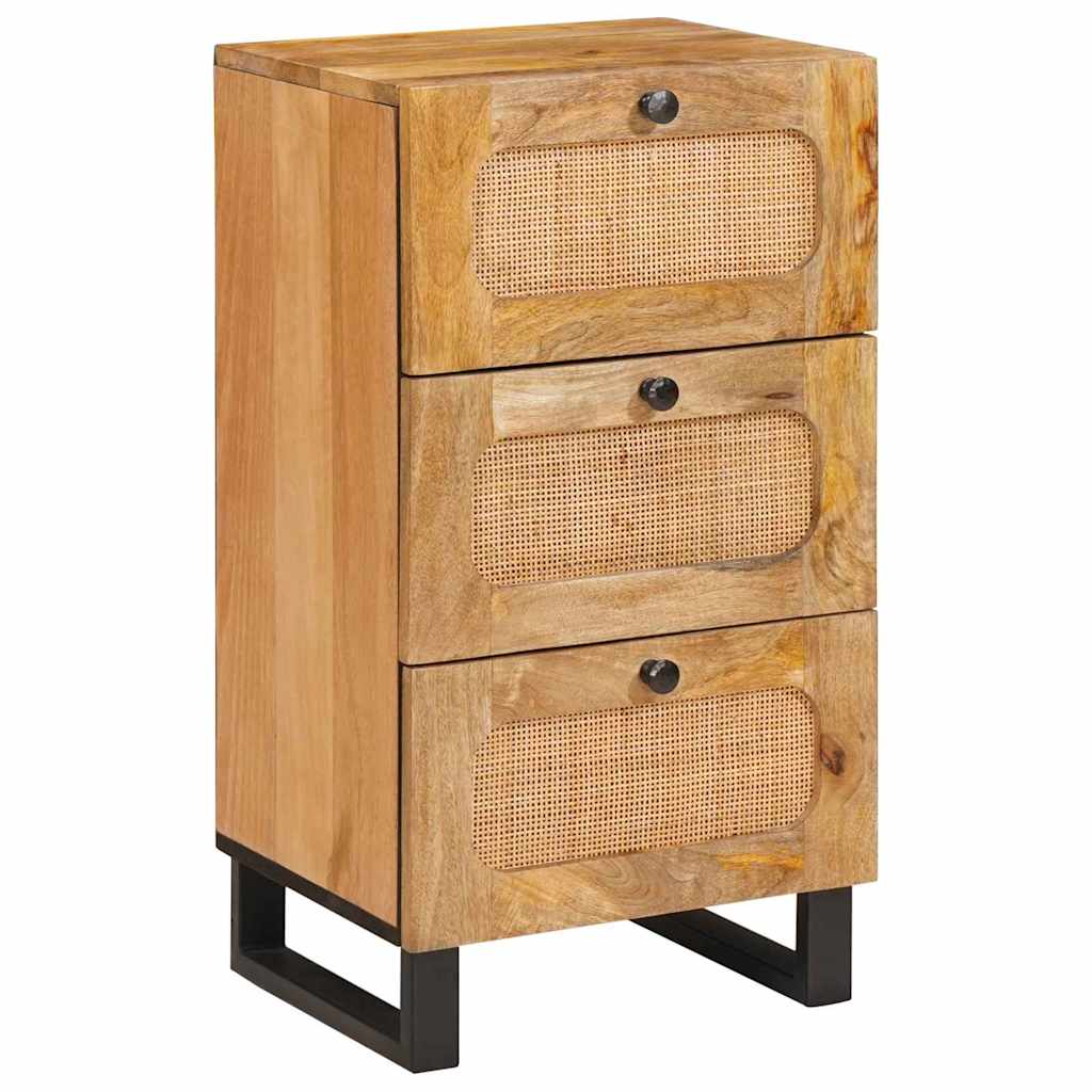 Buffet Marron 40 x 33,5 x 75 cm Bois de mangue massif - XIOS
