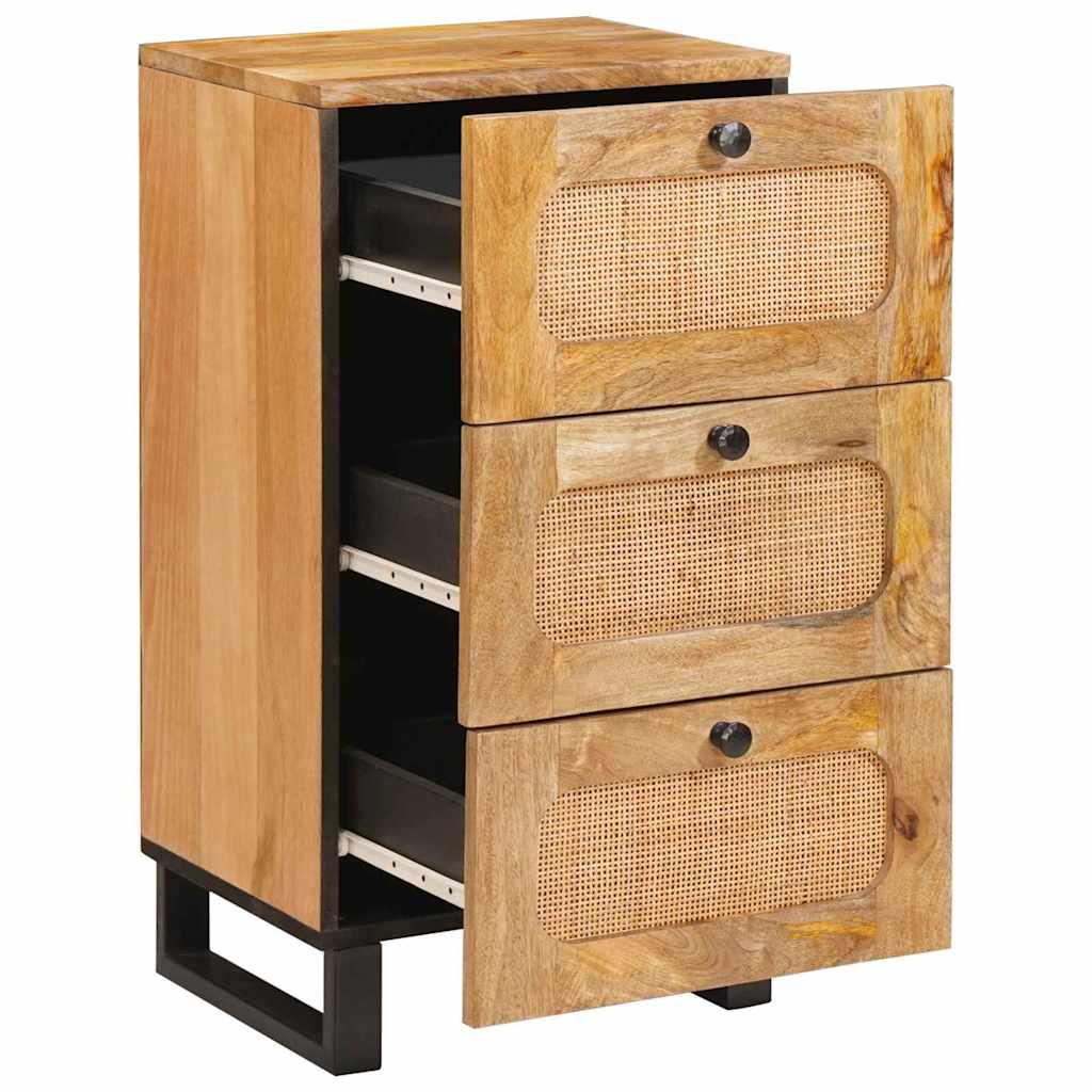 Buffet Marron 40 x 33,5 x 75 cm Bois de mangue massif - XIOS