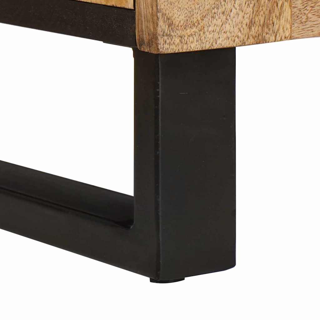 Buffet avec porte Marron 40 x 33 x 75 cm Bois de mangue massif - XIOS