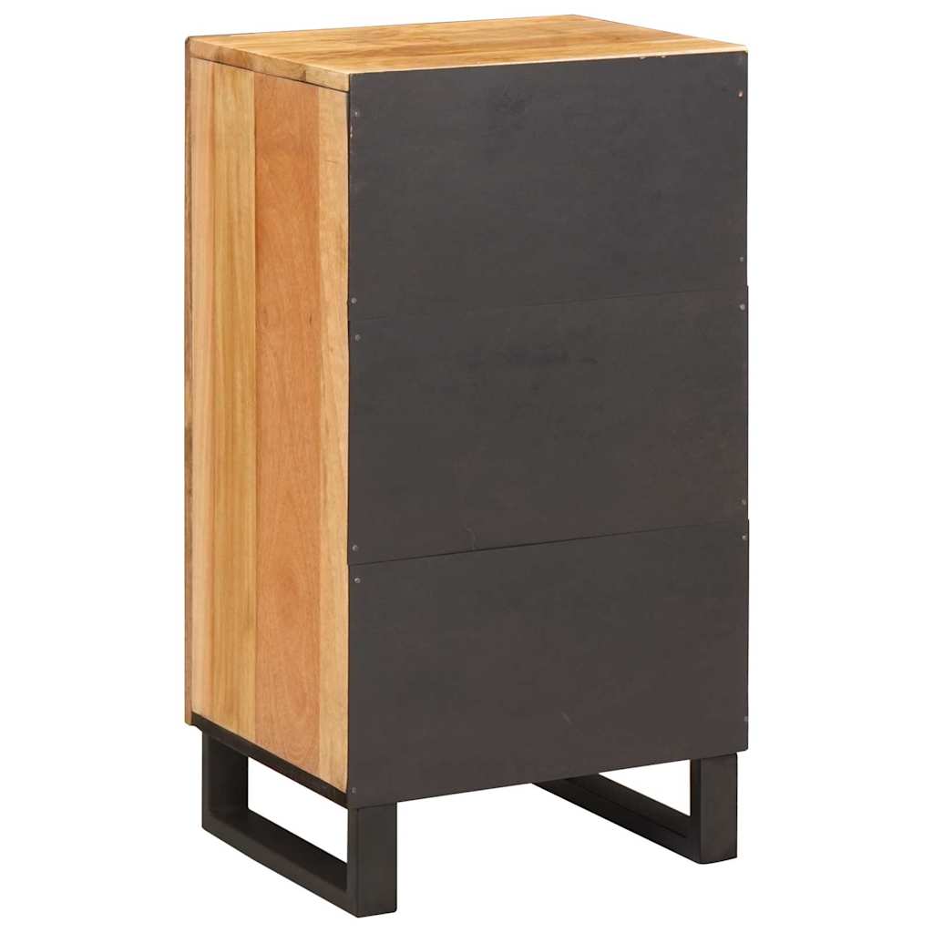 Buffet avec porte Marron 40 x 33 x 75 cm Bois de mangue massif - XIOS
