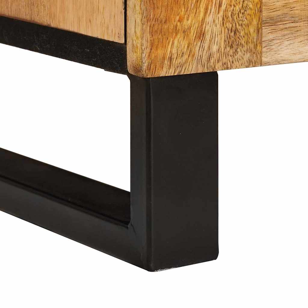 Buffet avec porte Marron 60 x 33 x 75 cm Bois de mangue massif - XIOS