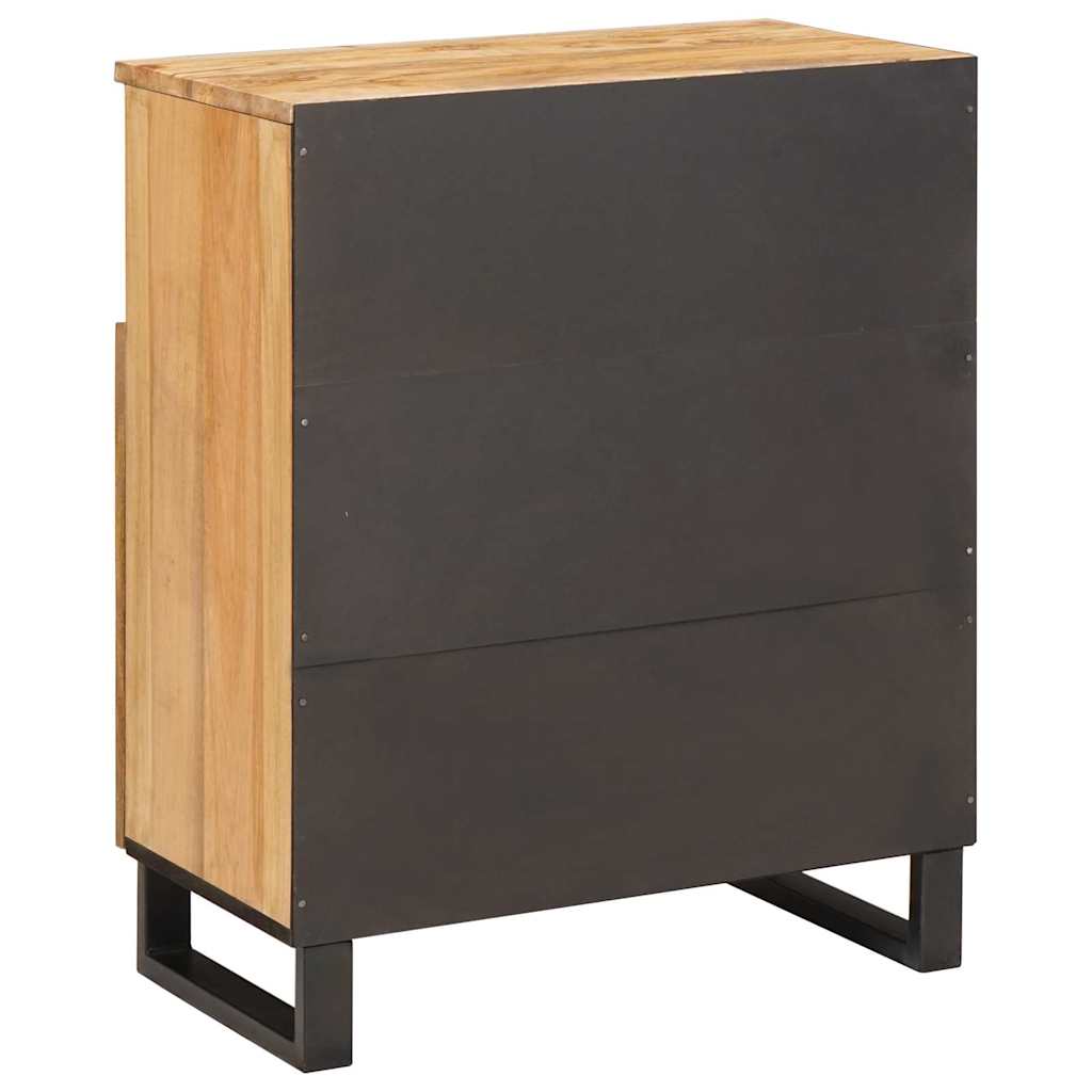 Buffet avec porte Marron 60 x 33 x 75 cm Bois de mangue massif - XIOS