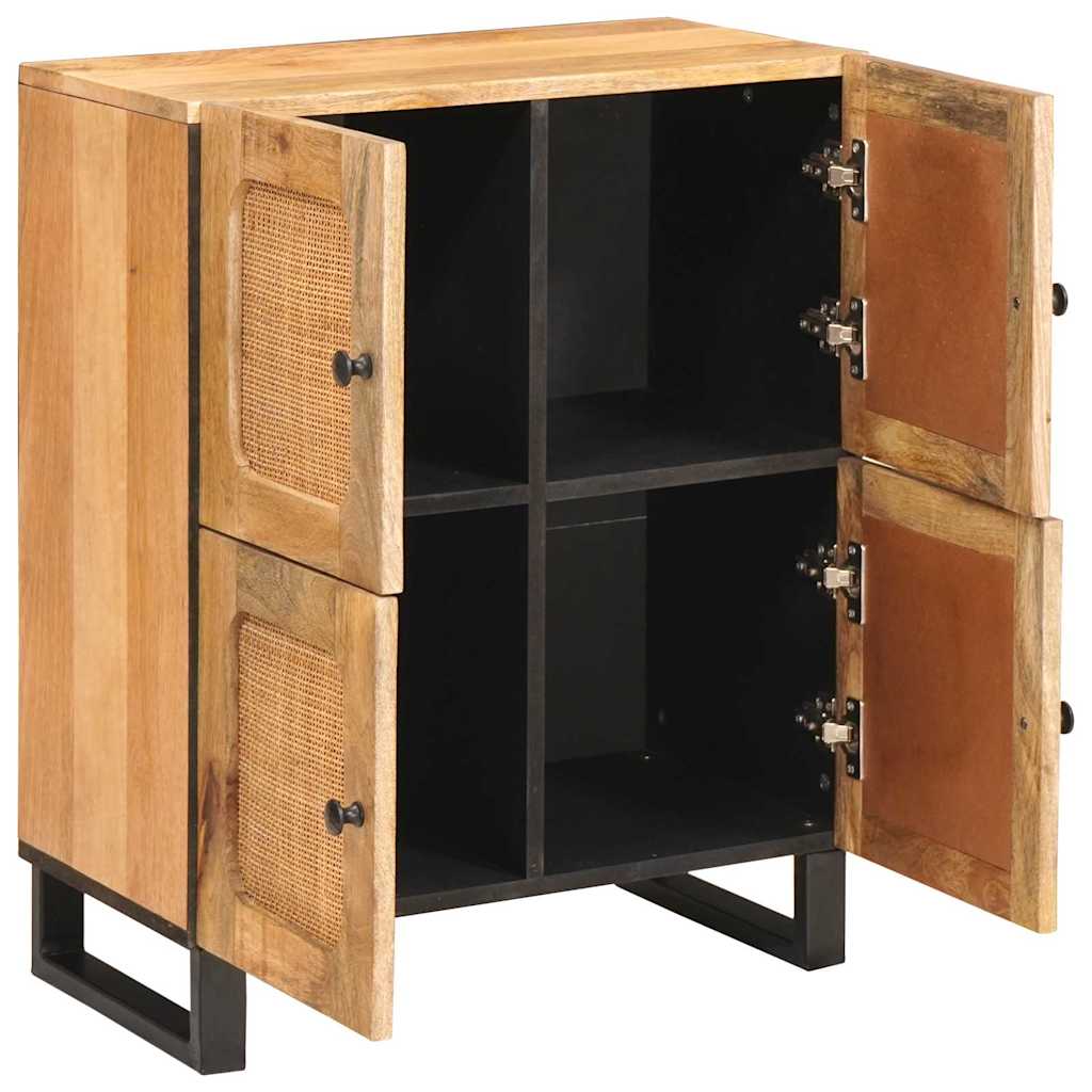 Buffet avec porte Marron 60 x 33 x 75 cm Bois de mangue massif - XIOS