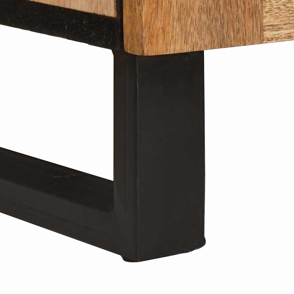 Buffet avec porte Marron 60 x 33 x 100 cm Bois de mangue massif - XIOS