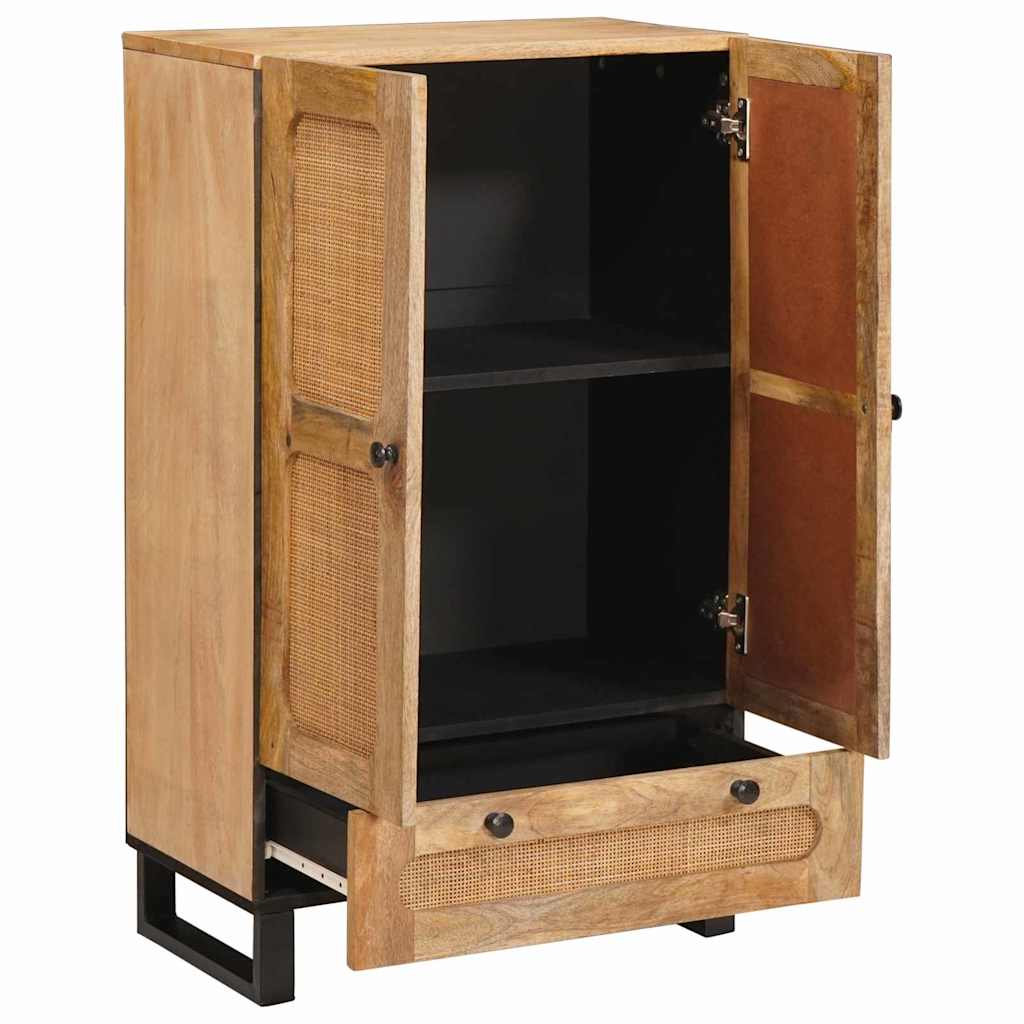 Buffet avec porte Marron 60 x 33 x 100 cm Bois de mangue massif - XIOS
