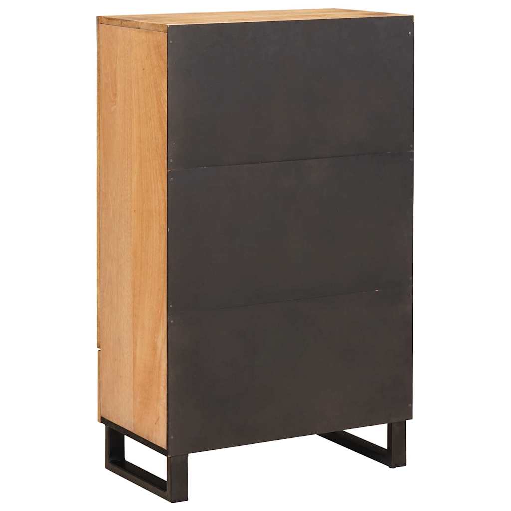 Buffet avec porte Marron 60 x 33 x 100 cm Bois de mangue massif - XIOS