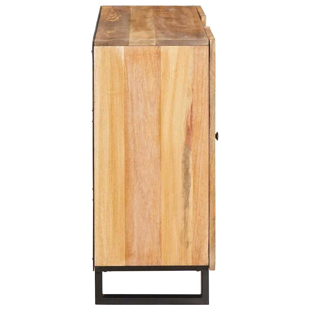 Haut Armoire Marron 90 x 33 x 75 cm Bois de mangue massif - XIOS