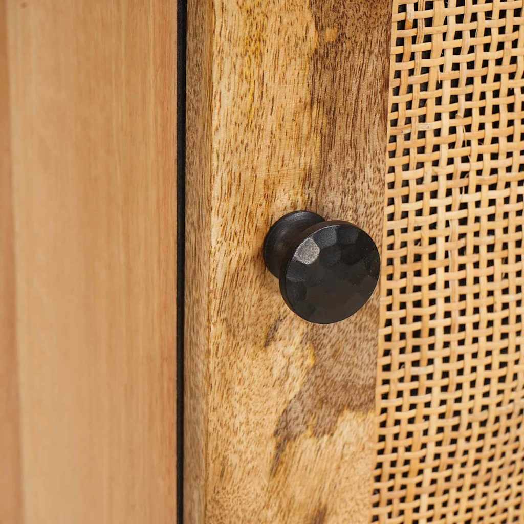 Haut Armoire Marron 60 x 33,5 x 100 cm Bois de mangue massif - XIOS