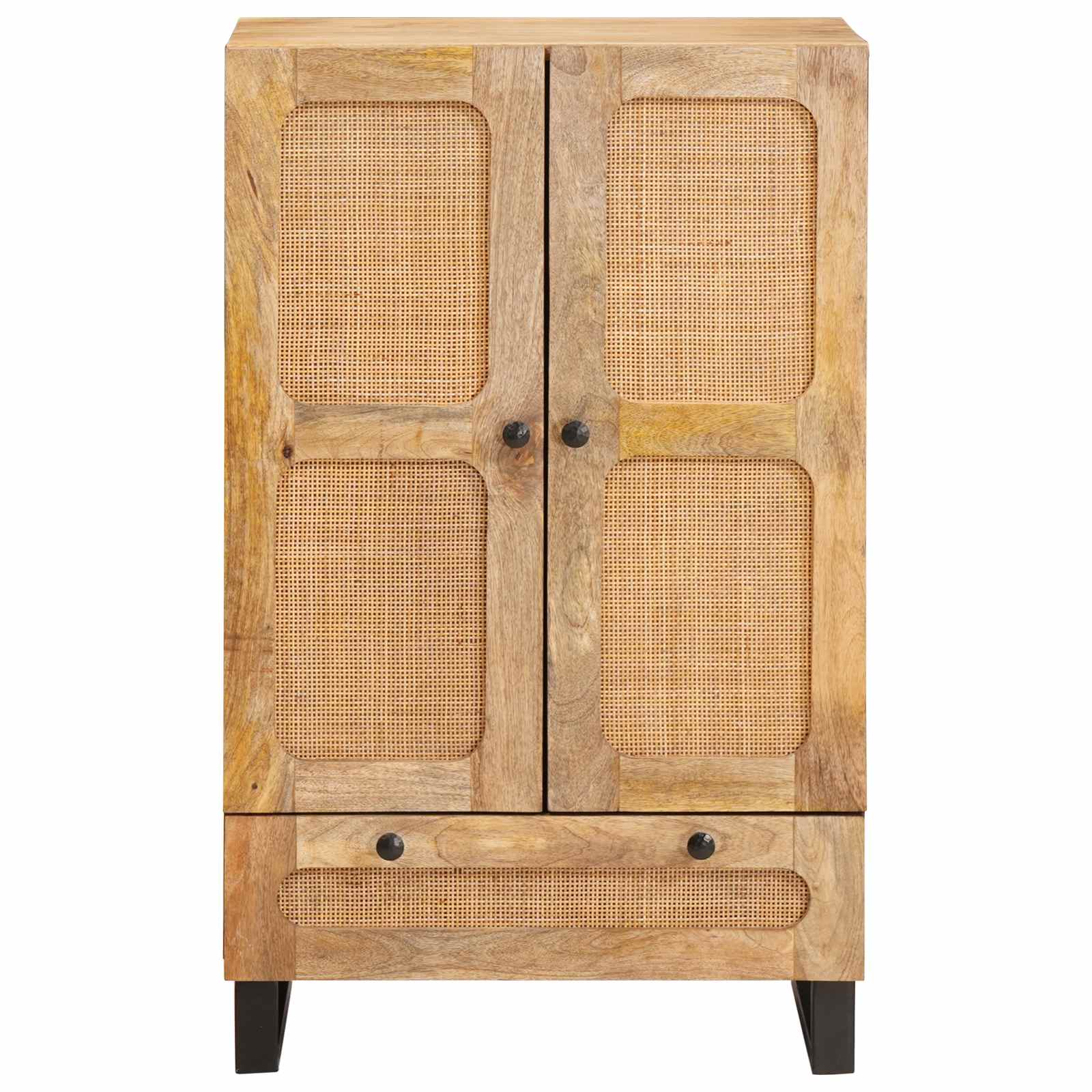 Haut Armoire Marron 40 x 33 x 110 cm Bois de mangue massif - XIOS