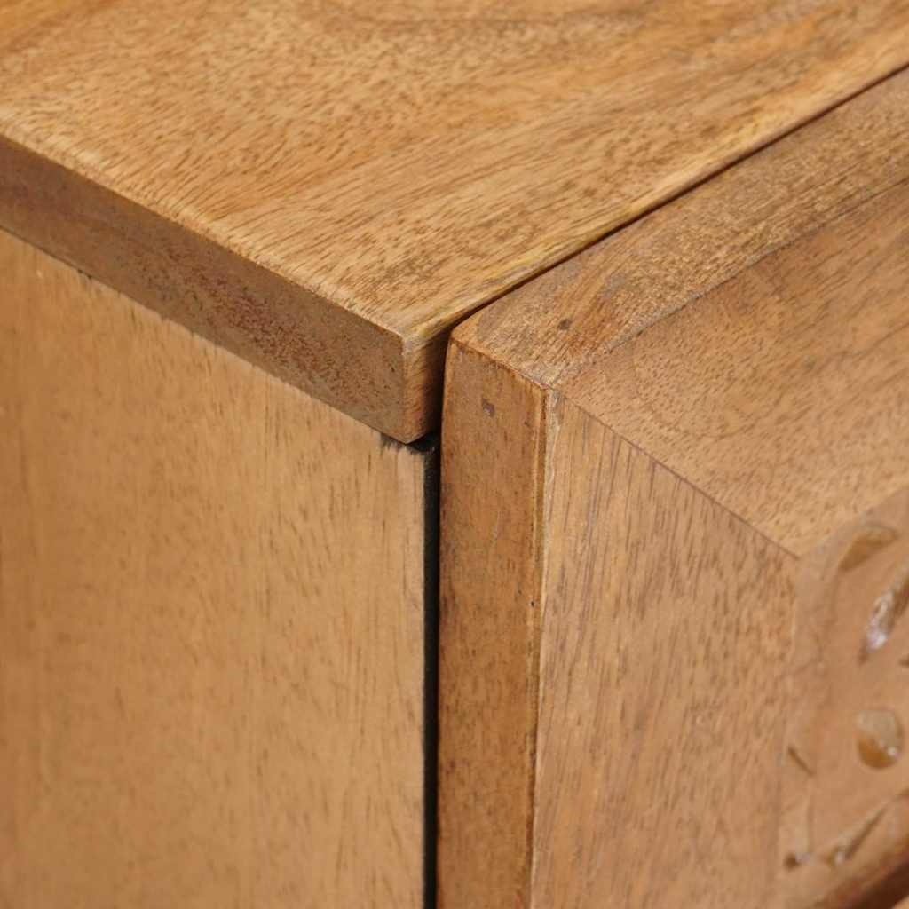 Cabinet de chevet avec tiroir Marron Clair 40 x 33 x 46 cm - XIOS