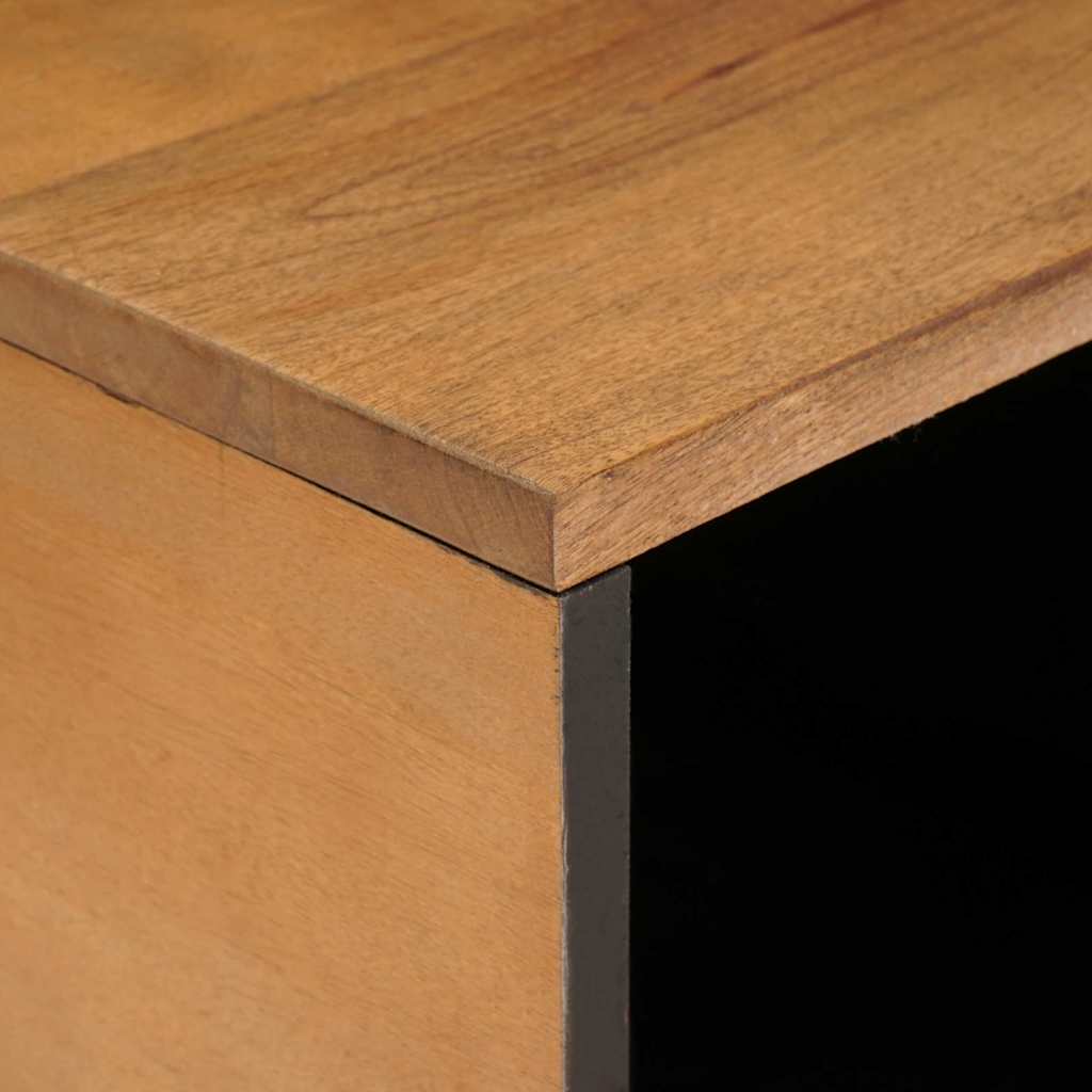 Table basse Marron Clair 80 x 50 x 40 cm Bois d'acacia massif - XIOS