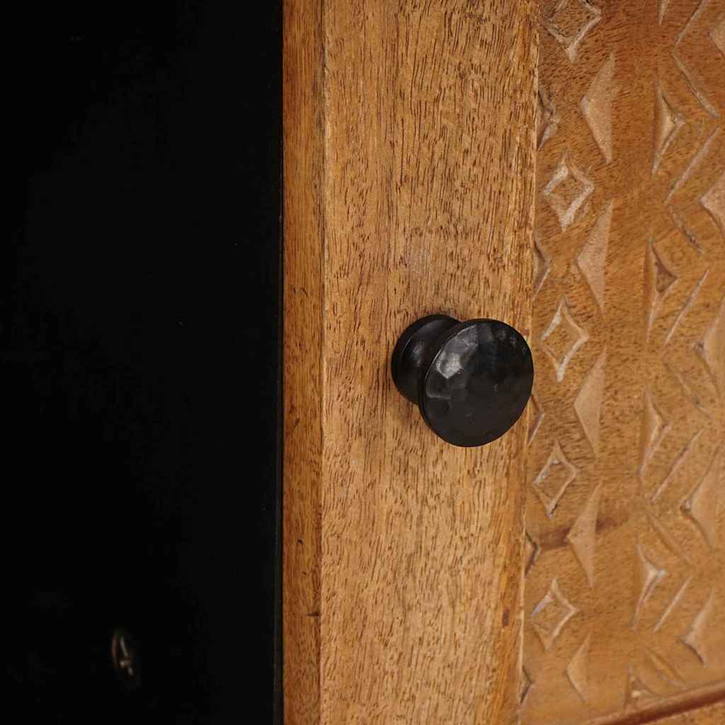 Table basse avec étagère Marron clair 80 x 50 x 40 cm - XIOS