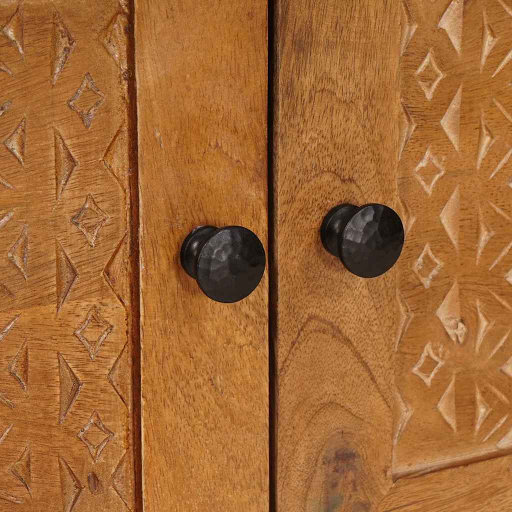 Table basse avec stockage Marron clair 80 x 50 x 40 cm - XIOS