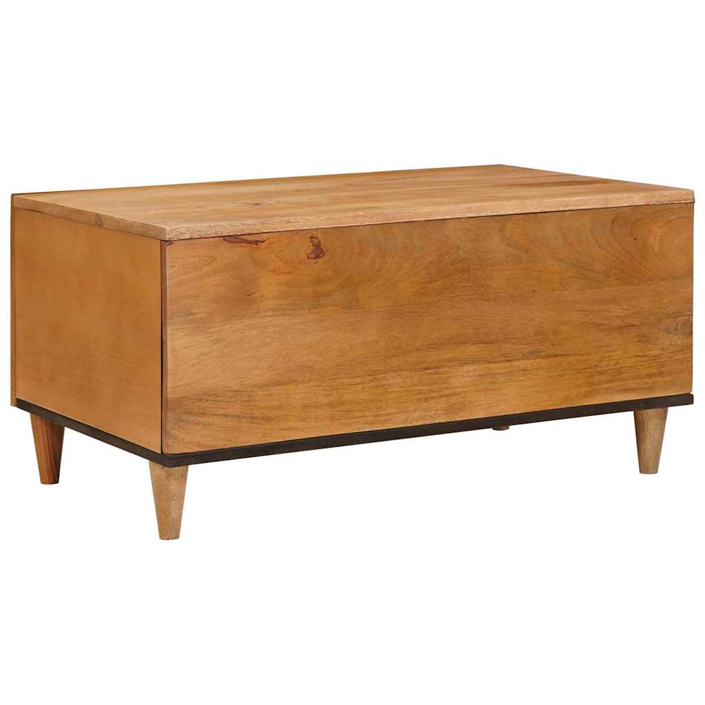 Table basse avec stockage Marron clair 80 x 50 x 40 cm - XIOS