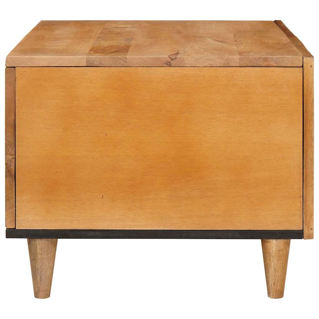 Table basse Marron Clair 80 x 50 x 40 cm Bois d'acacia massif