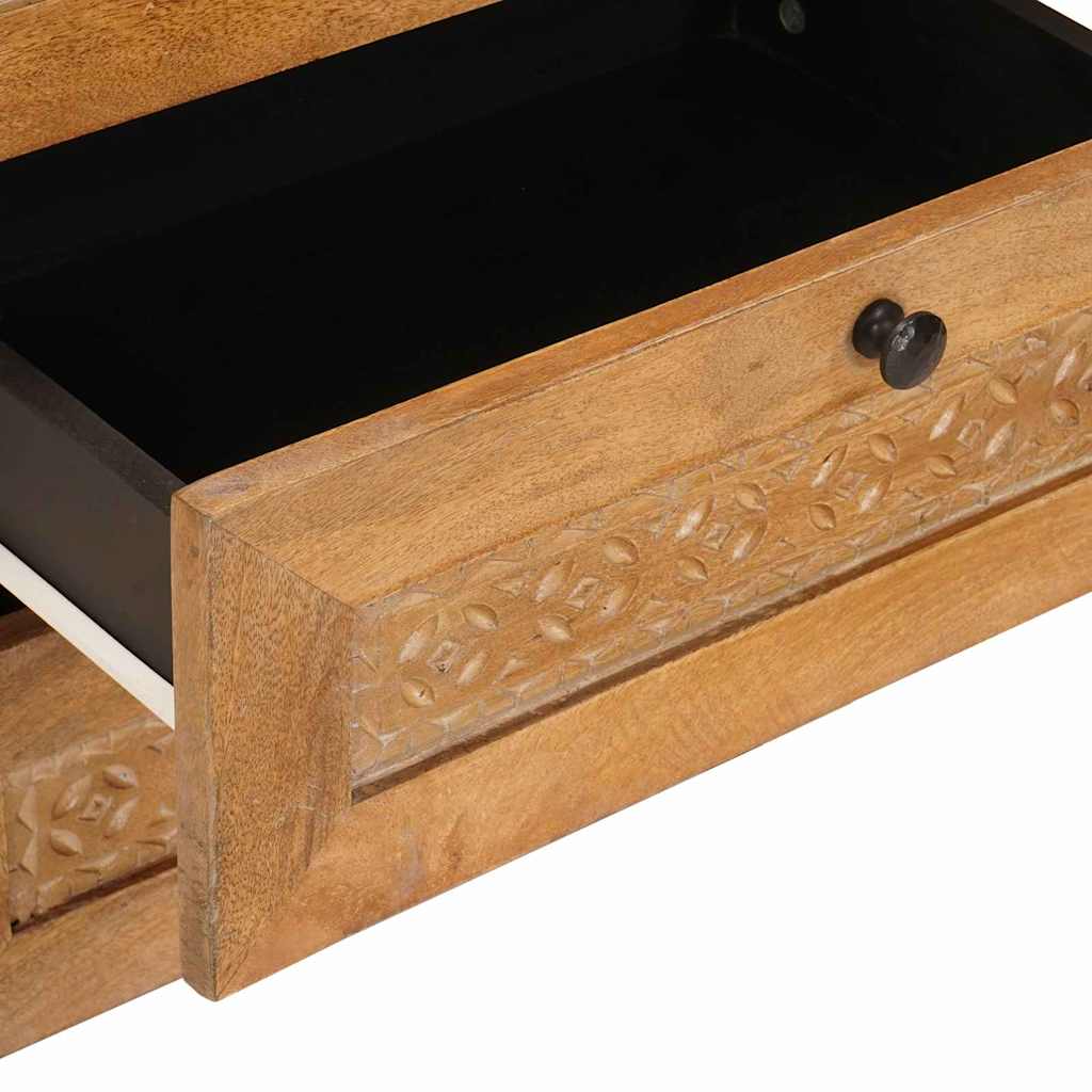 Table de chevet avec tiroir Marron clair 50 x 33 x 60 cm - XIOS