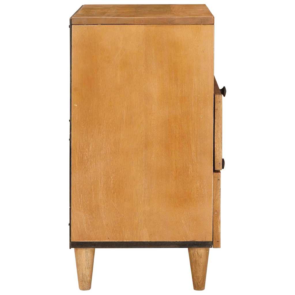 Table de chevet Marron Clair 50 x 33 x 62 cm Bois d'ingénierie - XIOS