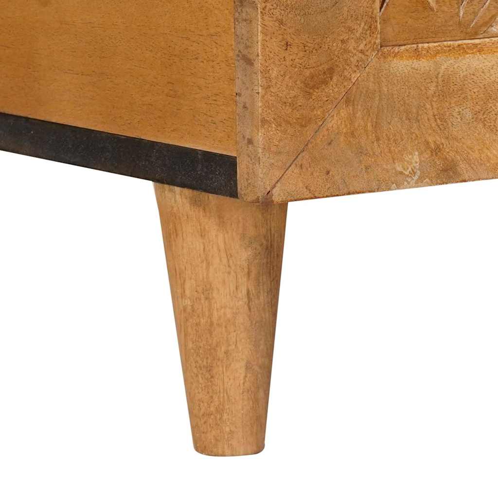 Table basse avec étagère Marron clair 100 x 54 x 40 cm - XIOS