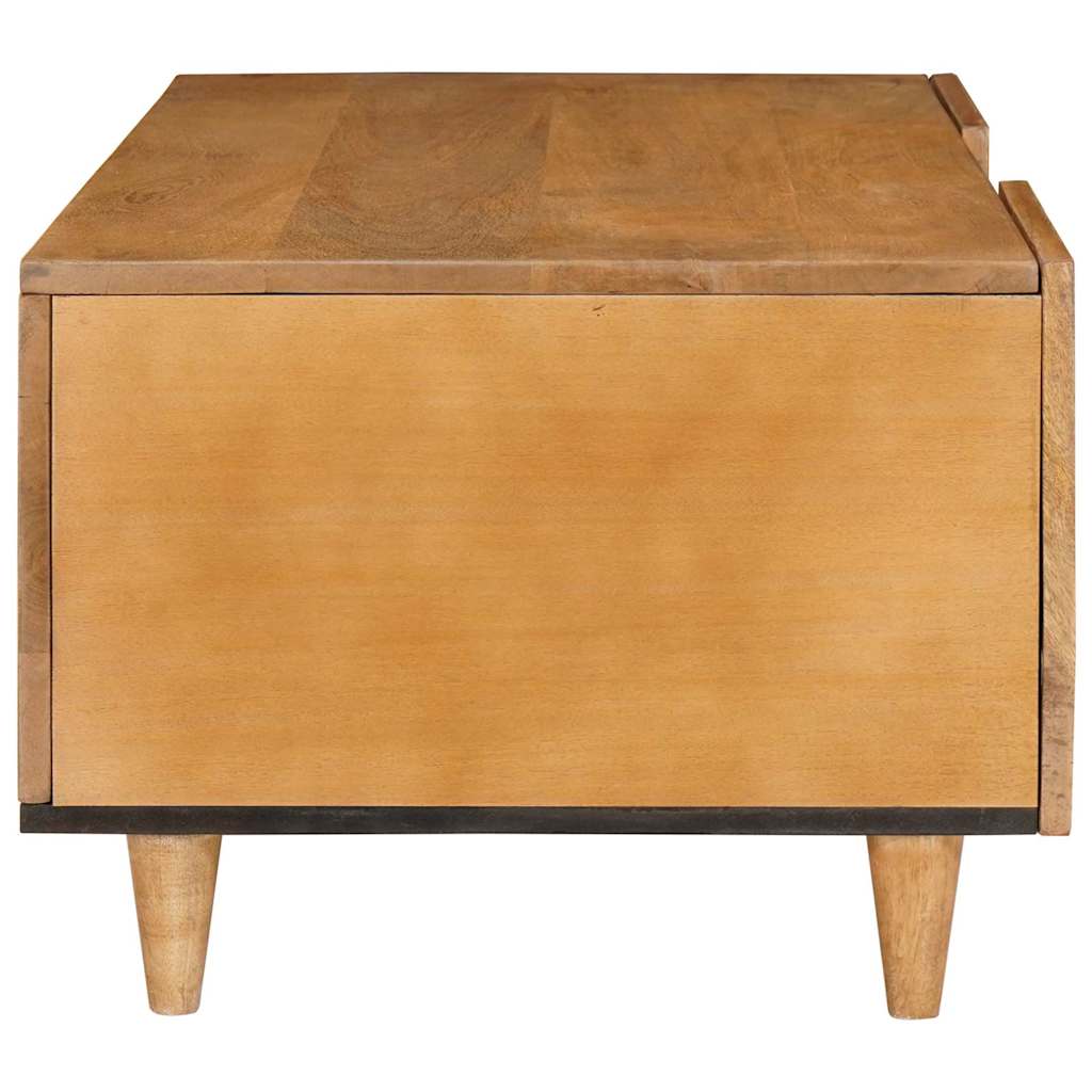 Table basse avec étagère Marron clair 100 x 54 x 40 cm - XIOS