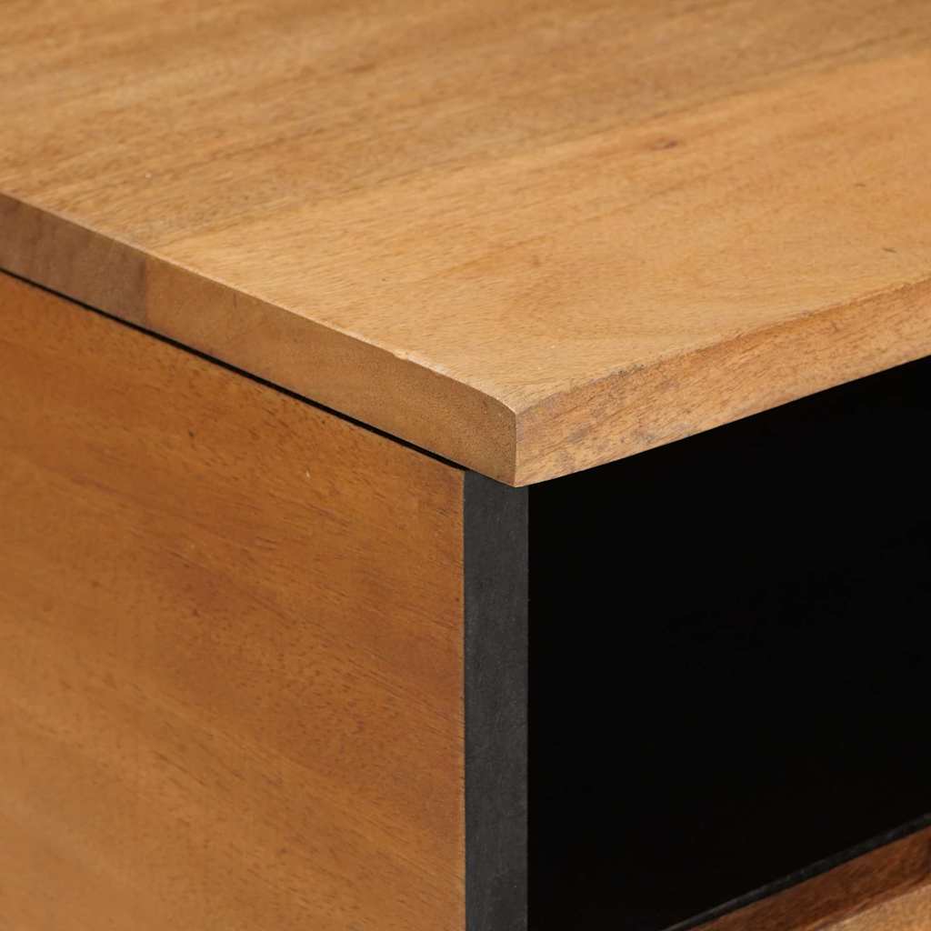 Table basse Marron Clair 80 x 54 x 40 cm Bois d'acacia massif - XIOS