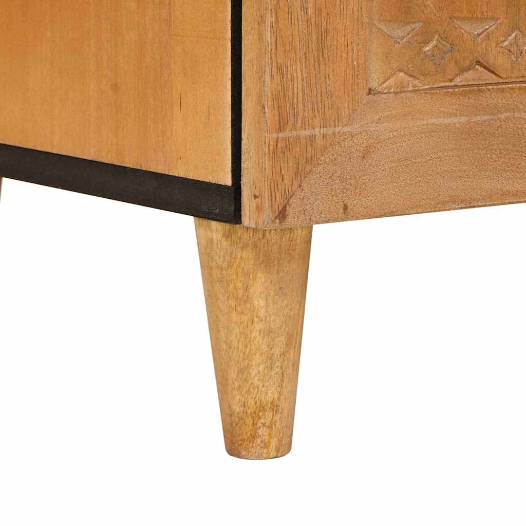 Buffet 90 x 33 x 75 cm Bois de mangue massif