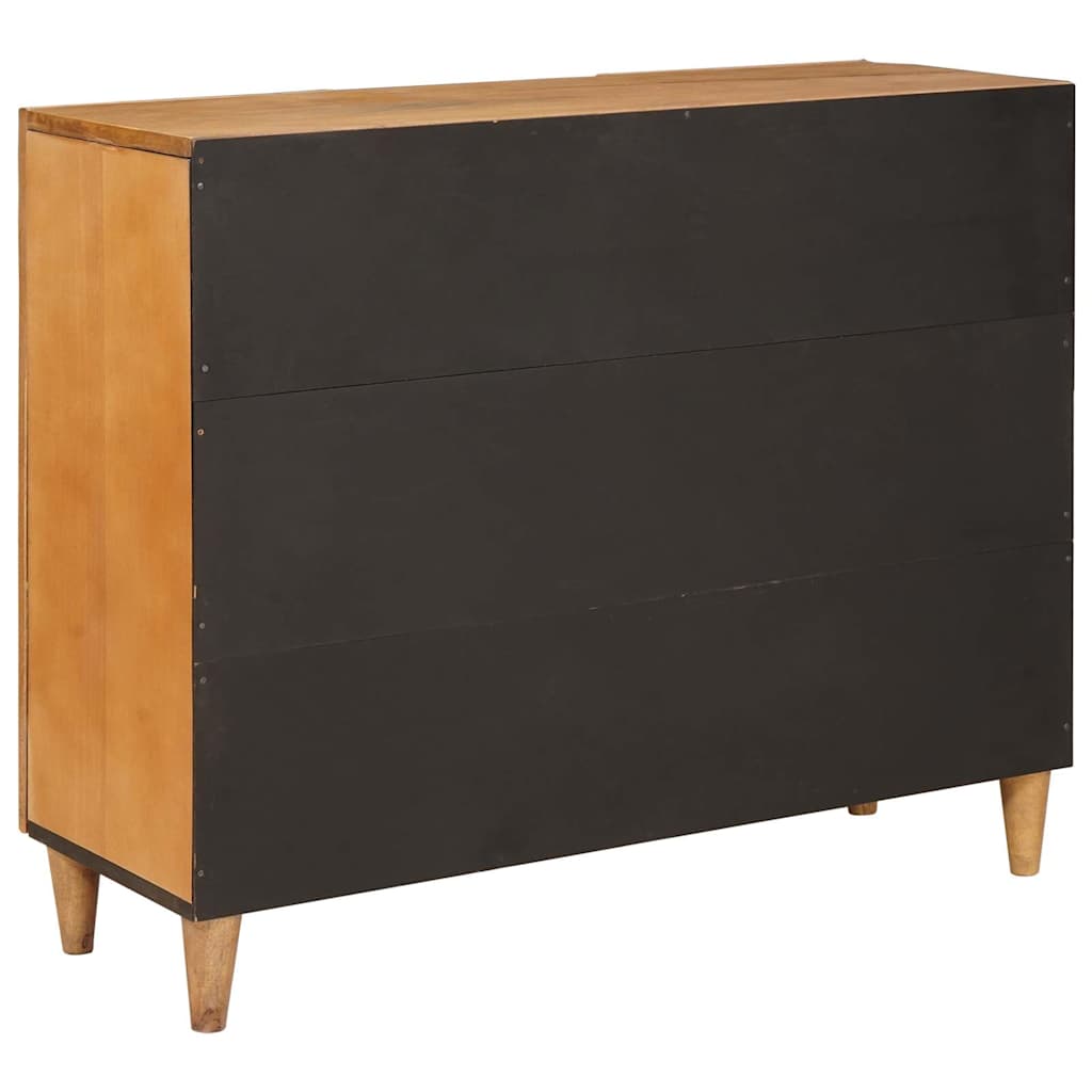 Buffet 90 x 33 x 75 cm Bois de mangue massif